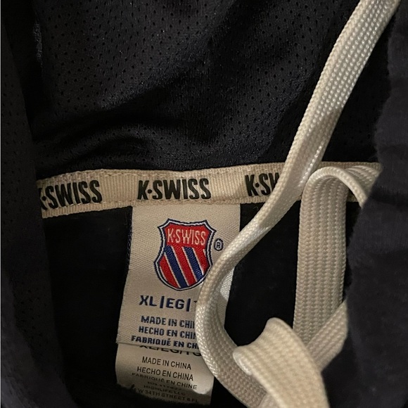 Y2K K-swiss Hoodie NWOT - Picture 4 of 4